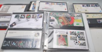 Stamps - A collection of 3x albums of unused decimal presentation packs, with their accompanying