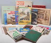 A large collection of WWII transport related ephemera and books to include: Ford at War, The