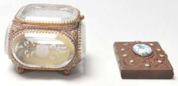 ANTIQUE VICTORIAN BIJOUTERIE BOX