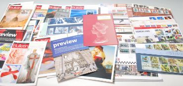 Stamps - A collection of Royal Mail Mint Presentation Stamp packs (unused decimal - face value