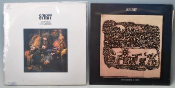 A pair of vinyl long play LP records comprising of Spirit - Twelve Dreams of Dr Sardonicus (First UK