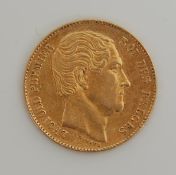190TH CENTURY LEOPOLD I FRENCH GOLD COIN