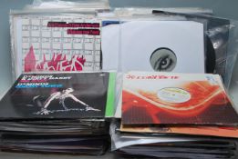 An extensive collection of mostly 90s & 00s vinyl long play LP dance related single records