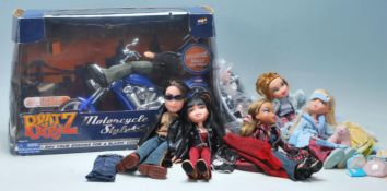 A boxed Bratz Dolls Bratz Boy doll motorcycle toy and figurine complete in box together with a