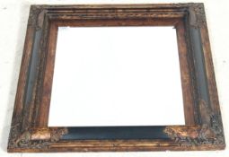 REGENCY REVIVAL BLACK GILT MIRROR