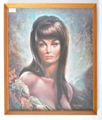 JH LYNCH FRAMED AND GLAZED PRINT ENTITLED AUTUMN LEAVES