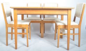 GORDON RUSSELL OF BROADWAY VINTAGE WALNUT DINING SUITE