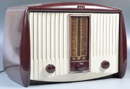 GEC MADE BAKELITE CASED VALVE RADIO MODEL BC5243