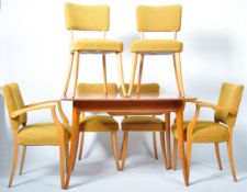 BEERE BROTHERS LTD FURNITURE GOLDEN OAK DINING SUITE