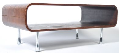 2OTH CENTURY RETRO MOULDED BENTWOOD COFFEE TABLE