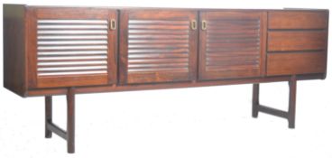 MCINTOSH & CO STUNNING SIDEBOARD CREDENZA RAISED ON CYLINDRICAL LEGS
