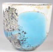 AFTER MICHAEL HARRIS FOR MDINA SEASCAPE BOWL / VASE