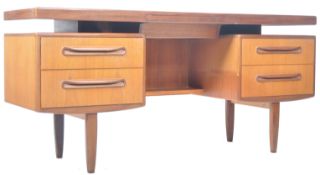 VICTOR B WILKINS FOR G-PLAN - FRESCO TEAK WRITING TABLE DESK