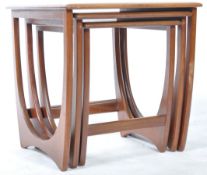 G PLAN ASTRO NEST OF TEAK TABLES IN THE ASTRO PATTERN