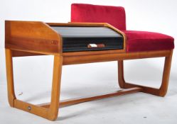 MYER RETRO VINTAGE TAMBOUR FRONTED TELEPHONE TABLE