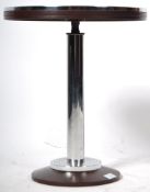 EARLY 20TH CENTURY ART DECO BAKELITE AND CHROME SI