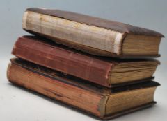 THREE VICTORIAN CDV - CARTE DE VISITE - CABINET PHOTOGRAPH ALBUMS