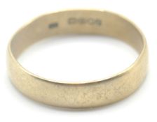 22CT GOLD SHEFFIELD HALLMARKED GOLD WEDDING BAND RING