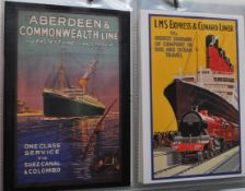 COLLECTION OF VINTAGE SHIPPING RELATED POSTCARDS