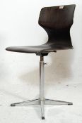 ELMAR FLOTOTTO BENTWOOD SWIVEL DESK CHAIR