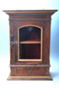 19TH CENTURY GEORGIAN OAK CABINET / SMOKERS CABINET