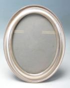 1970’S HARRODS LTD OVEL SILVER PHOTO FREAME