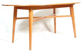 BRITISH MID CENTURY DESIGN - RETRO 1950'S WALNUT DINING TABLE