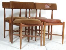 FOUR VINTAGE G PLAN CHAIRS DESIGNED BY KOFOD LARSEN