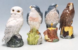 LATE 20TH CENTURY ROYAL DOULTON CERAMIC BIRDS