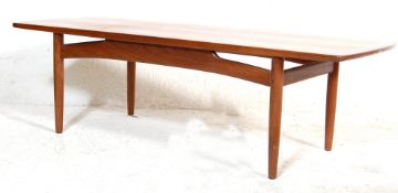 A MID CENTURY G-PLAN TEAK WOOD LONG JOHN COFFEE TABLE