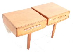 G PLAN FURNITURE MID CENTURY FRESCO BEDSIDE CABINETS