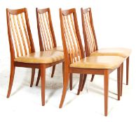 VICTOR B WILKINS - SET 4 G PLAN TEAK DINING CHAIRS