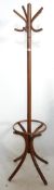 VINTAGE 20TH CENTURY THONET STYLE BENTWOOD HATSTAND