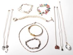 WTHE METAL AND SILVER 925 STAMPED JEWELLERY NECKLACES AND BRACELETS