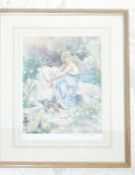 AFTER GORDON KING SIGNED LIMITED EDITION PRINT OF WATERCOLOUR