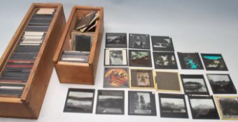 19TH - 20TH CENTURY MAGIC LANTERN GLASS SLIDES