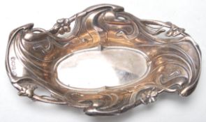 1905 EDWARDIAN HALLMARKED BONBON DISH BY WILLIAM AITKEN - 44.64G