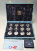 XIII COMMONWEALTH GAME 1986 SILVER COINS