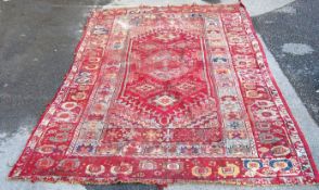 LARGE PERSIAN HANDWOVEN FLOOR RUG CARPET