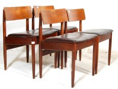 G-PLAN FURNITURE - MID CENTURY SET 4 TEAK DINING CHAIRS