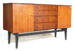 BRITISH 20TH CENTURY DESIGN - WALNUT TWO TONE CREDENZA
