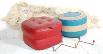 VINTAGE RETRO HOMEWARES INCLUDING AN ATOMIC COAT RACK