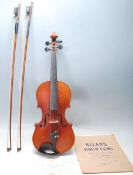 1920’S MAPLE BACK VIOLIN - PAOLO FIORINI TAURINI ANNO BY BEARE & SON