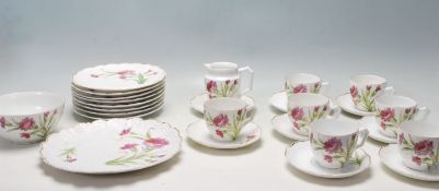 1950’S RETRO PART TEA SERVICE WITH FLORAL SPRAYS DECORATION