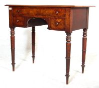 19TH CENTURY VICTORIAN MAHOGANY WRITING TABLE DESK