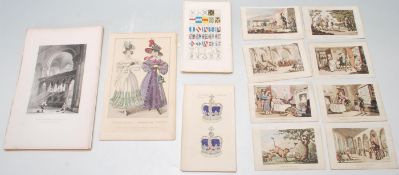 ANTIQUE 19TH CENTURY VICTORIAN ENGRAVINGS