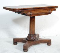 REGENCY ROSEWOOD CARD / GAMING TABLE