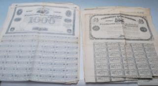 19TH CENTURY THE CONFEDERATE STAETS OF AMERICAN - 1862 CIVIL WAR - $1000