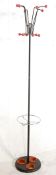 GOOD MID CENTURY ATOMIC / SPUTNIK FREE STANDING COAT RACK STAND