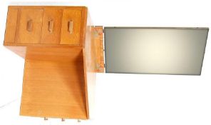 MID CENTURY RETRO OAK ERNEST GOMME DRESSING TABLE